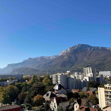 2 Terrasses Vue A 360 Sur Les Montagnes Апартаменти Гренобль